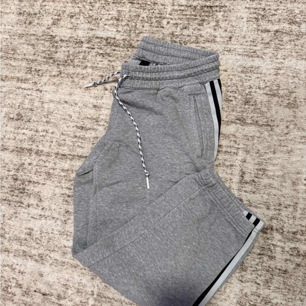 Gray Adidas Jogger Pants